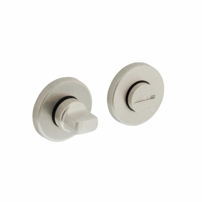 Intersteel Rozet toilet-/badkamersluiting nikkel mat