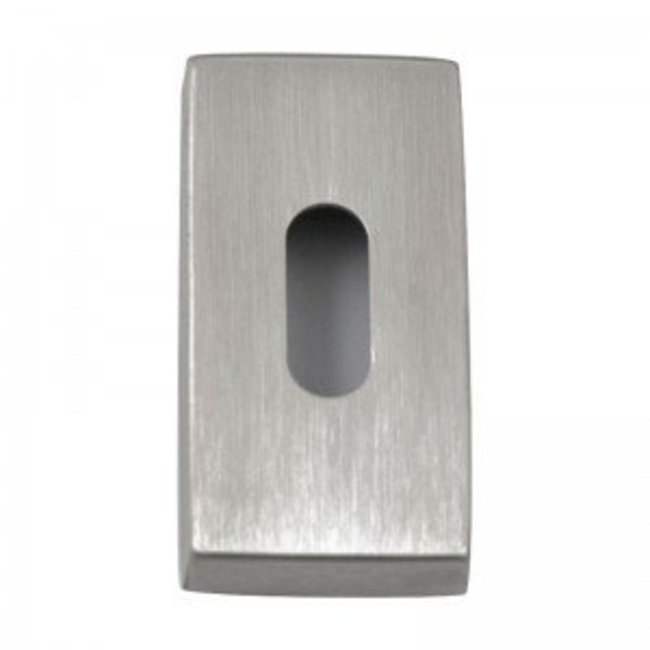 Sleutelrozet Italia rechthoekig RVS