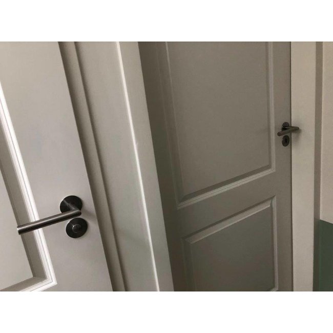 Intersteel Deurkruk op rond magneet rozet