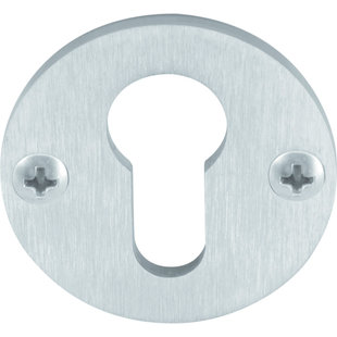 cilinderrozet PBY50 mat RVS