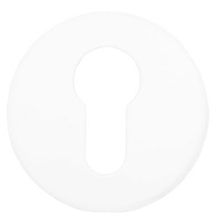 Cilinderrozet LBY50 wit