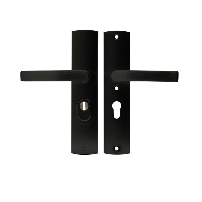 AXA Curve Plus veiligheidsbeslag met kerntrek SKG*** zwart