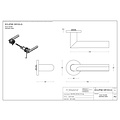 Formani Deurkruk Eclipse DR103-G brons
