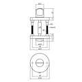 Intersteel Toiletset grijs