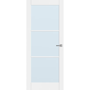 Binnendeur Hilton (blank glas) 3 ruits