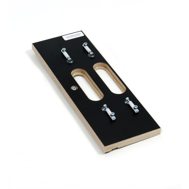 Freesmal tbv verdekt scharnier 130x30 4-delig (rail 250 cm)