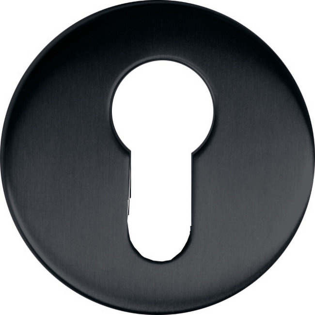 Austria deuren Cilinderrozet Best Buy rond zwart (paar)