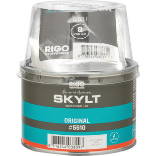 Skylt original transparante lak