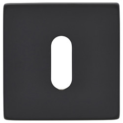 Sleutelrozet Houston mat zwart