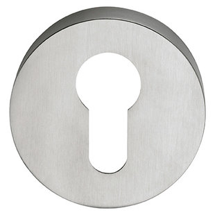 Cilinderrozet Pavo mat RVS