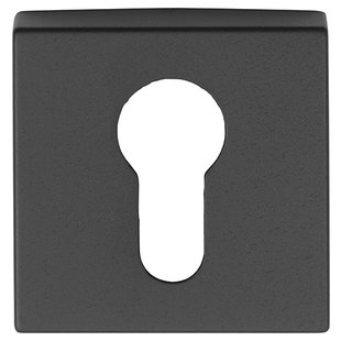 Cilinderrozet Clarke mat zwart