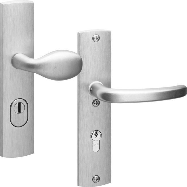 Weekamp deuren Veiligheidsbeslag Move Bow Aluminium