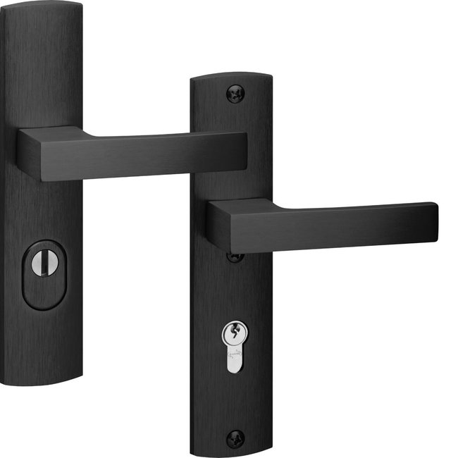 Weekamp deuren Veiligheidsbeslag Cube Cube zwart