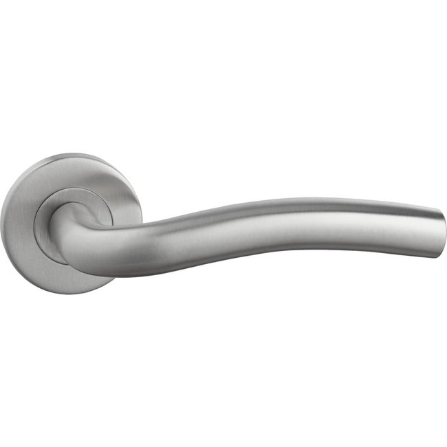 Weekamp deuren Deurkruk Wave RVS