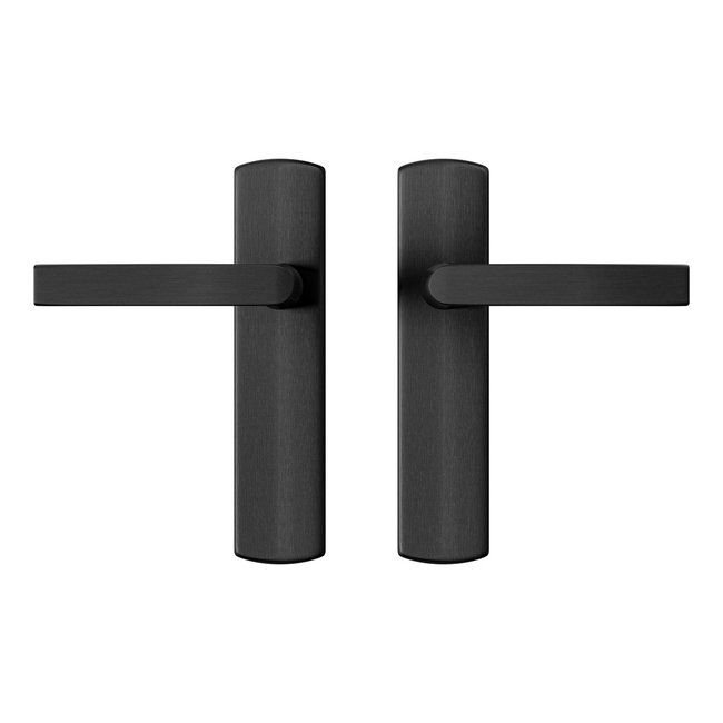 AXA Binnendeurbeslag Curve klik Blok loop zwart F8