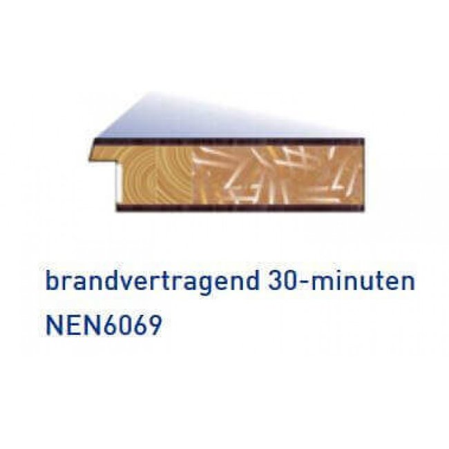 Boarddeur opdek 30 min. brandwerend NEN6069