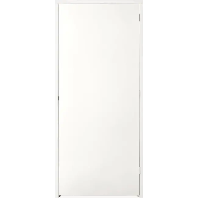 Deur kozijn pakket vlakke deur extra wit afgelakt