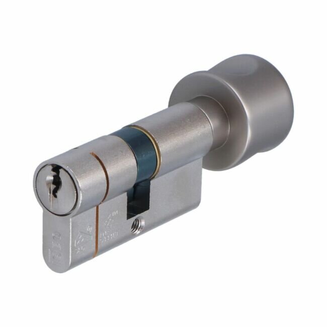 Iseo Knopcilinder vernikkeld SKG3