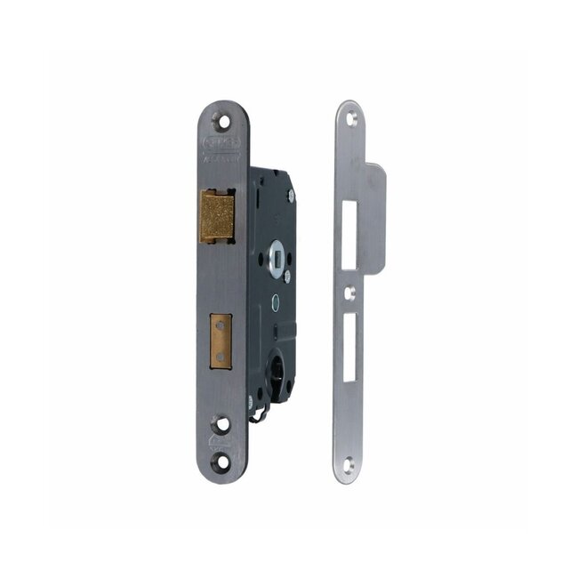 Nemef Veiligheidsslot 4119/27 PC55 SKG2 ronde RVS voorplaat