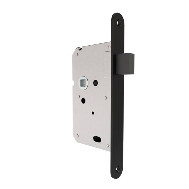 Weekamp deuren Smal magneet loopslot zwarte voorplaat