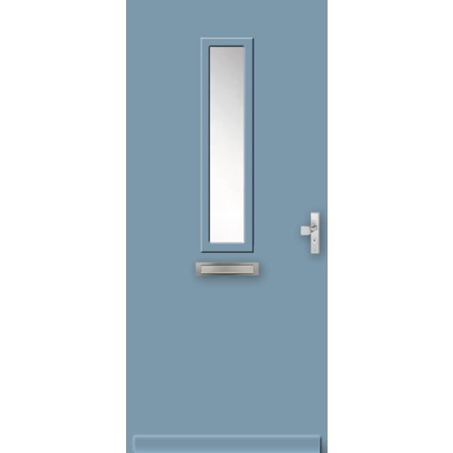 Weekamp deuren Vlakke Tricomfort voordeur WK3004