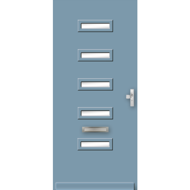 Weekamp deuren Vlakke Tricomfort voordeur WK3025