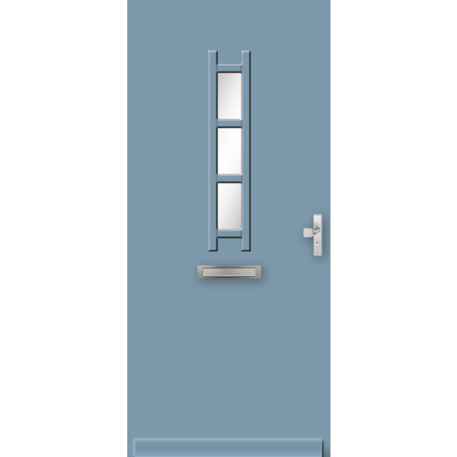 Weekamp deuren Vlakke Tricomfort voordeur WK3061