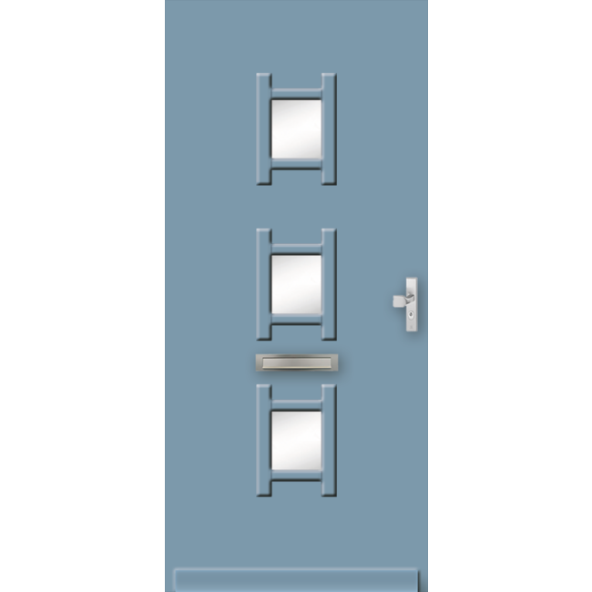 Weekamp deuren Vlakke Tricomfort voordeur WK3065