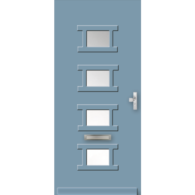 Weekamp deuren Vlakke Tricomfort voordeur WK3067