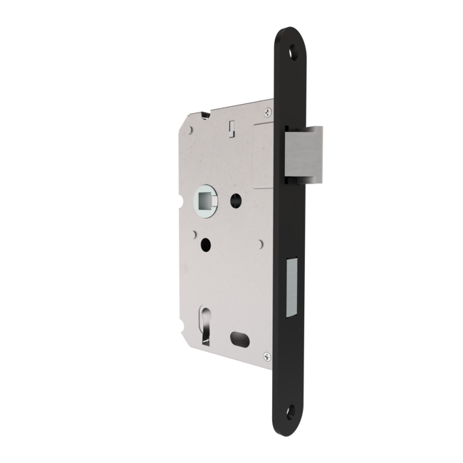 Weekamp deuren Smal dag nachtslot klavier zwarte voorplaat