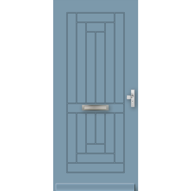 Weekamp deuren Vlakke Tricomfort voordeur WK3016