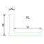 COLO Alfa flex XL architraaf zwart