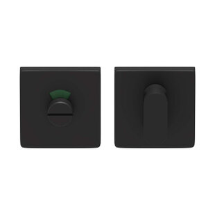 Toiletset Quadrate Regular zwart