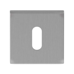 Sleutelrozet Quadrate Regular RVS