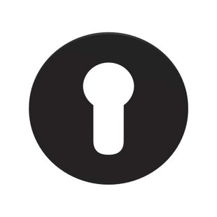 Cilinderrozet Orbit Regular zwart