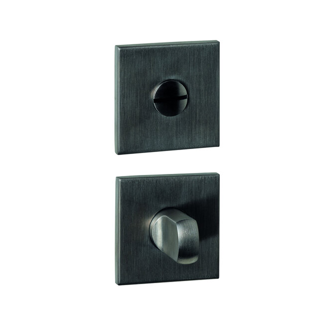 Intersteel Toiletset vierkant PVD antraciet