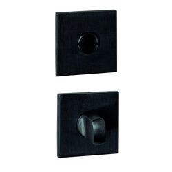 Toiletset vierkant PVD zwart