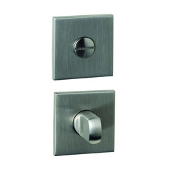 Toiletset vierkant RVS