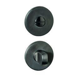 Toiletset rond PVD antraciet