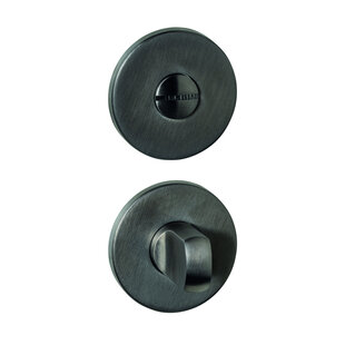 Toiletset rond PVD antraciet