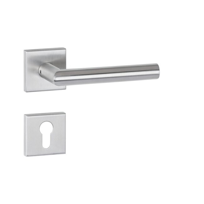 Deurkruk Daan mat RVS