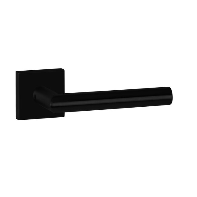 Deurkruk Luuk mat zwart