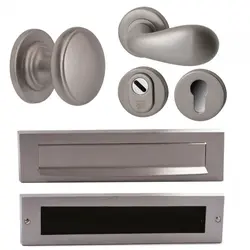 Voordeurset Olympia compleet (RVS PVD)