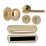 Hardbrass Voordeurset Sara compleet (Messing PVD)