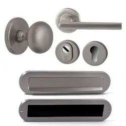 Voordeurset Sara compleet (RVS PVD)