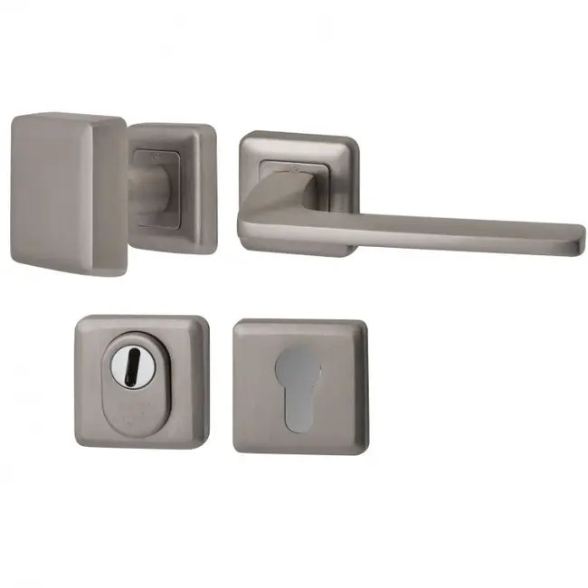 Hardbrass Voordeurset Zenith (RVS PVD)