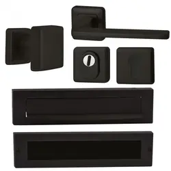 Voordeurset Zenith compleet (zwart)