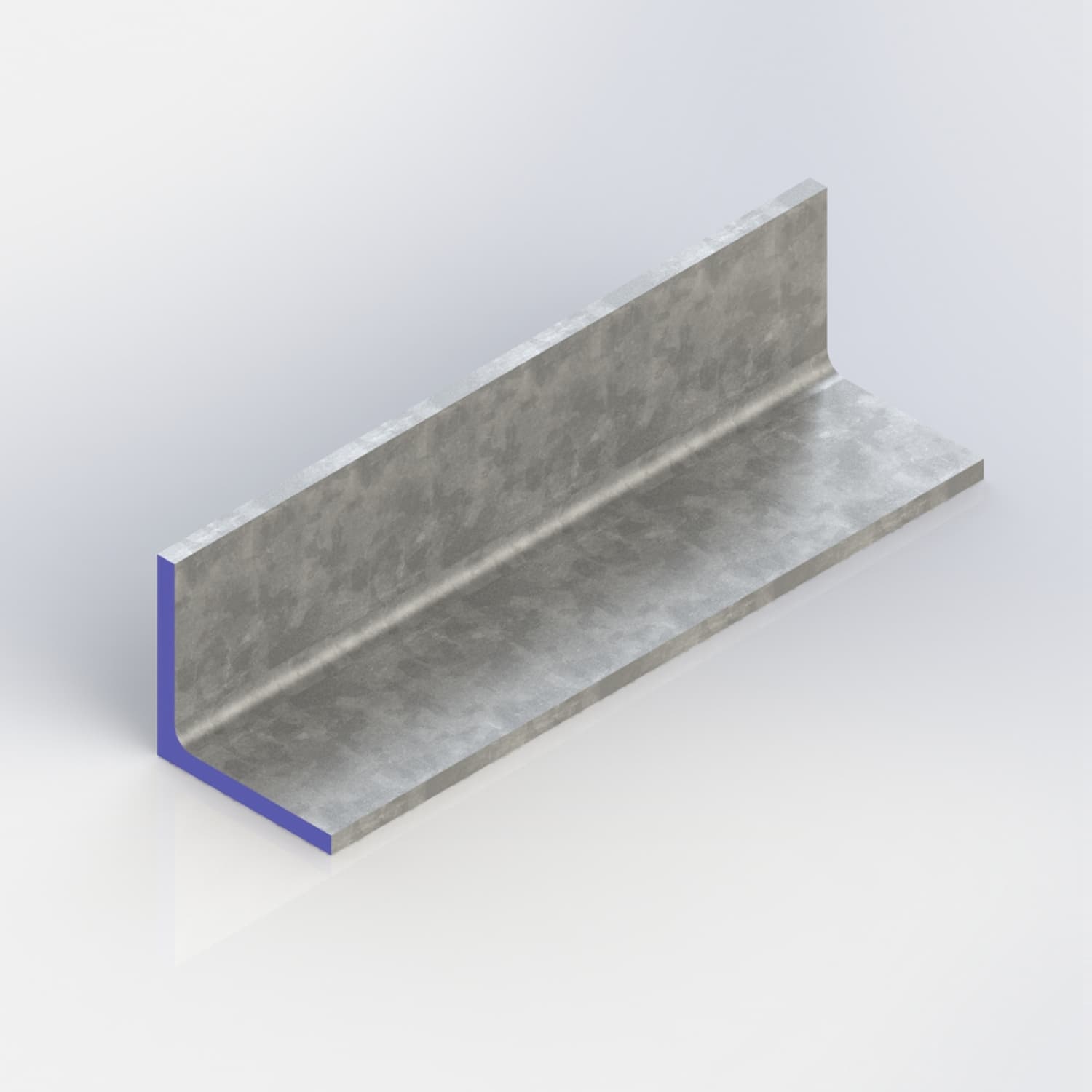 beton Slot ik betwijfel het Hoekprofiel gelijkzijdig WGW gegalvaniseerd - verzinkt staal - 30X30X3 MM  bij STAALvakman.nl | STAALvakman