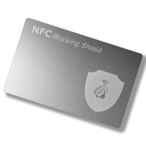 RFID Blocking Card Metaal
