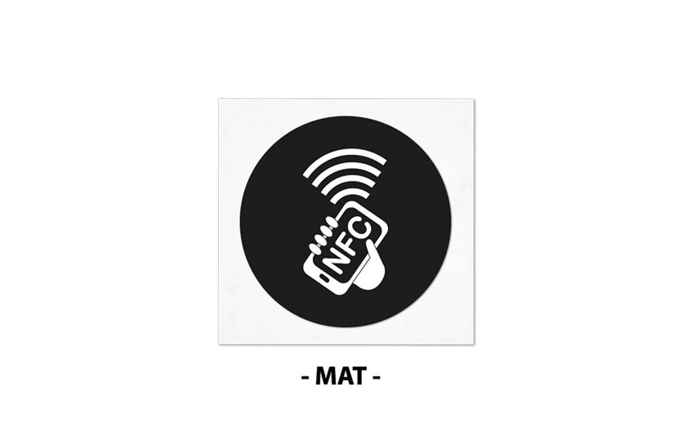 NFC-Sticker NTAG216 MAT